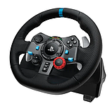 Ігровий Кермо для ПК з педалями Logitech G29 PC/PS3/PS4/PS5 (941-000112), фото 4