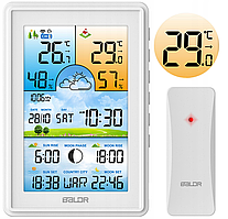 Домашня Метеостанція BERDSEN BD-906 White (390601)