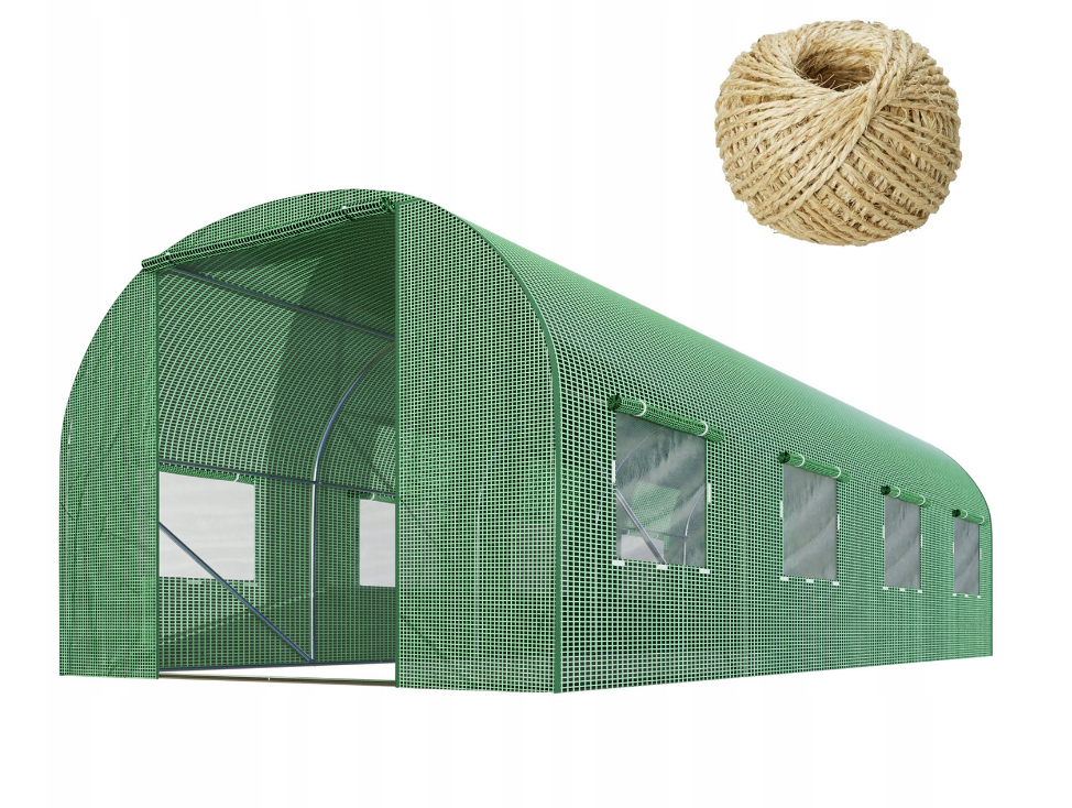 Теплиця з армованою плівкою 4,5х3 м Plonos (4917), фото 1