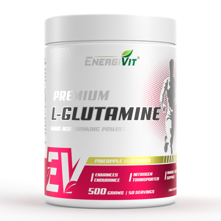 Амінокислоти Глютамін EnergiVit Glutamine 500 g Ананас
