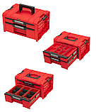 Набір ящиків для інструментів СТО Qbrick System PRO Drawer Workshop Set 3 2.0 RED (5901238258353), фото 4