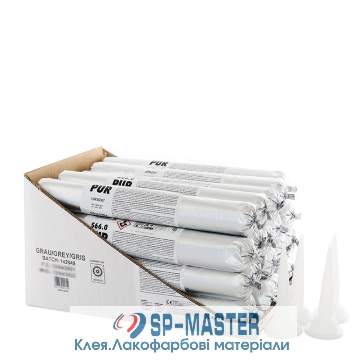 Монтажний клей герметик Клейберіт Супракрафт ПУР 566.0 (0.7 кг) ковбаса, фото 1