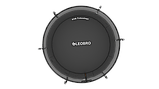 Маленький дитячий Батут 252 см із захисною сіткою LEOBRO Premium 8FT BLACK, фото 6