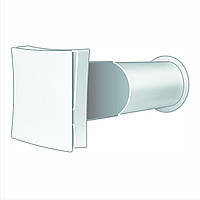 Стіновий провітрювач (припливний клапан) ПС 100р