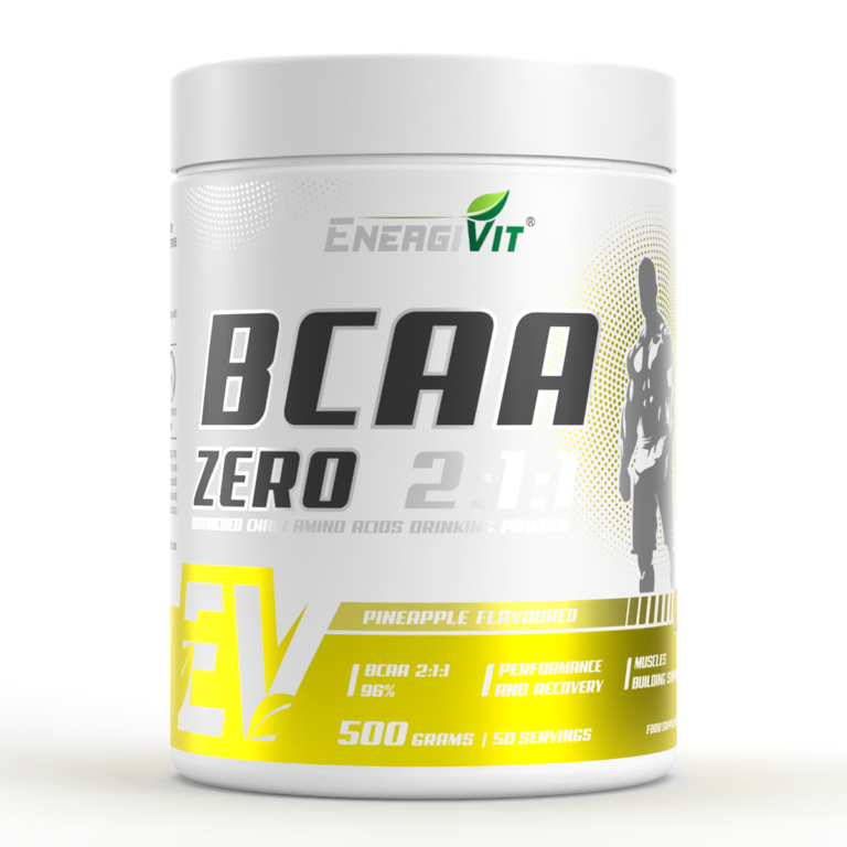 Амінокислоти BCAA EnergiVit BCAA Zero 500 g Ананас