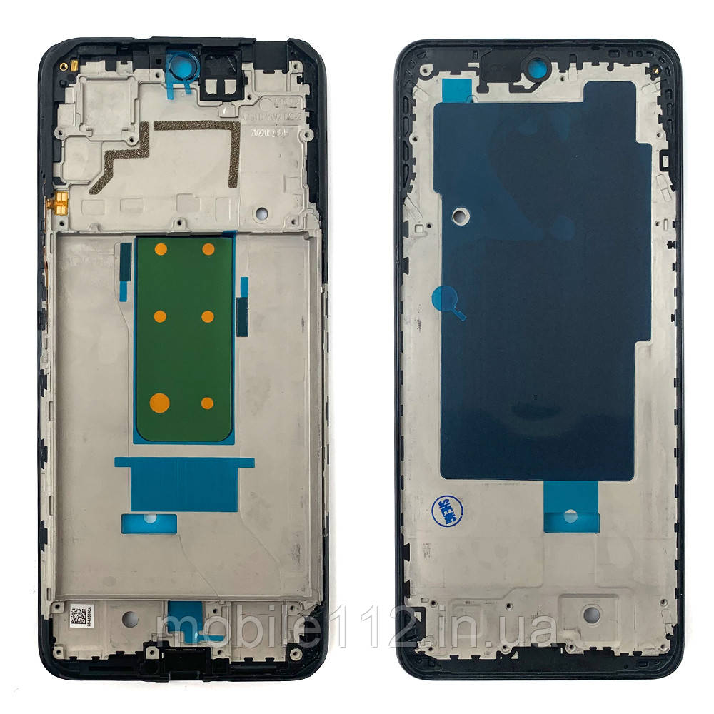 Рамка дисплея Xiaomi Poco X4 GT чорна оригінал Китай