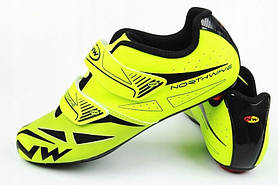 Велотуфлі 42р NorthWave JET EVO Yellow Fluo 27.3см Yellow/black Art 776416