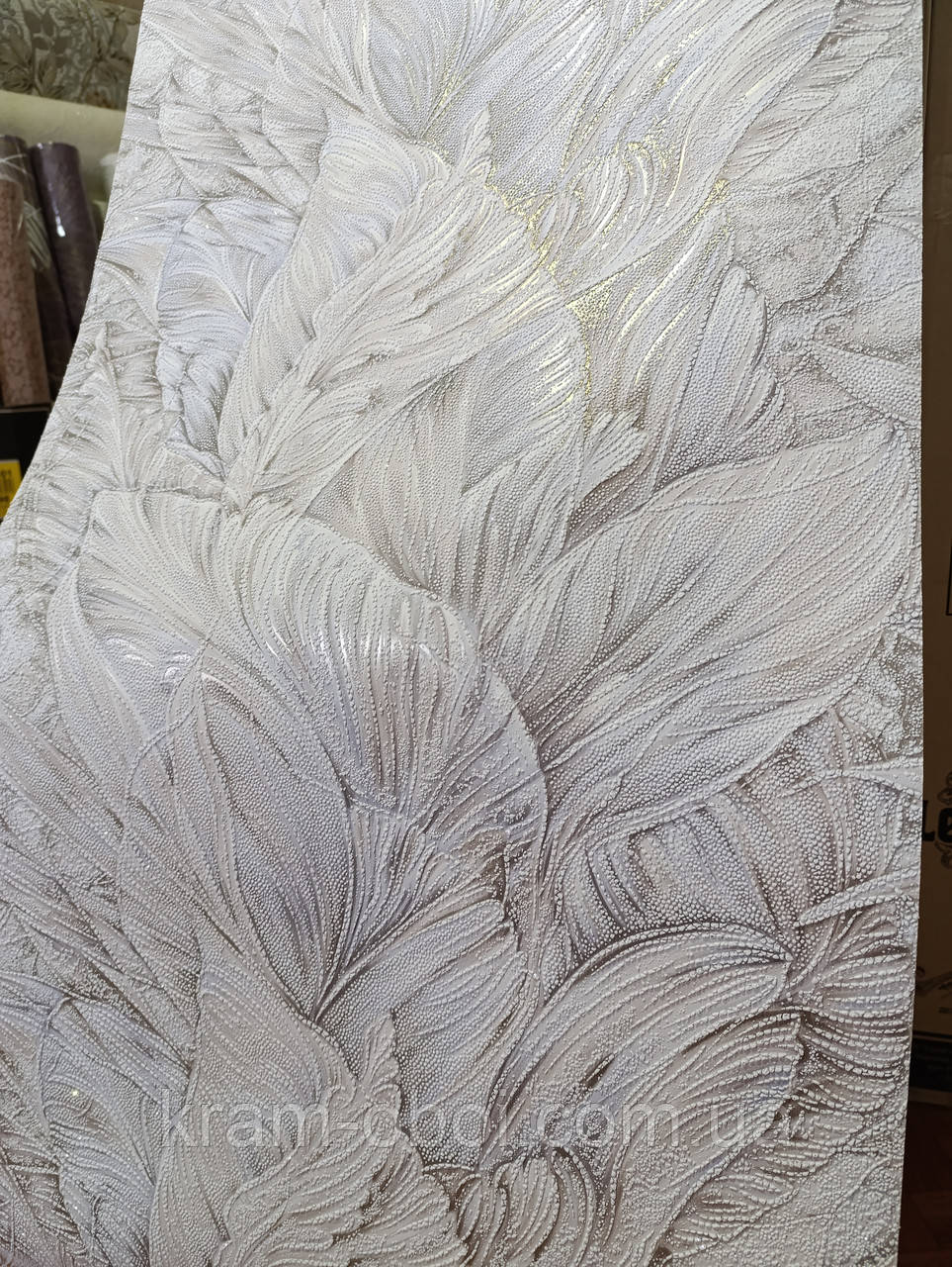 Слов'янські Шпалери КФТП паперові акрил 10 м*0,53 9В277 Крона 6625-02, фото 1