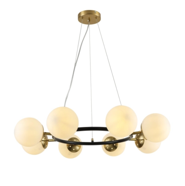 Люстра Sirius Possession 74542/8 CP+Matte Black Е14