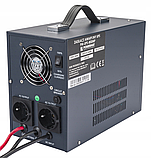 Гібридний інвертор із зарядкою Powermat 800 VA 12/230V 640W/800VA (PM-UPS-800MP), фото 6