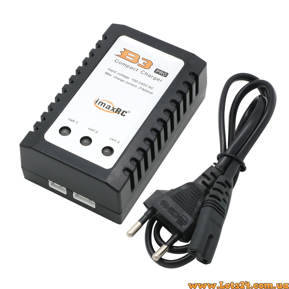 Зарядний пристрій IMAX B3 Pro для LiPo акумуляторів 2S 7.4V та 3S 11.1V з балансувальним портом швидкою зарядкою Meteor85 Mobula8