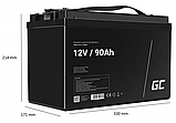 AGM Акумулятор 90Ah 12V Green Cell VRLA (AGM29), Польща, фото 3
