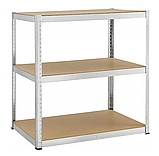 Стелаж для дому та гаража FunFit 174x80x40 см, 150кг/полиця, 4 полиці (4202), фото 4