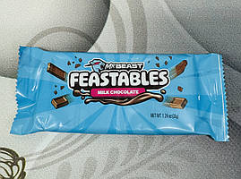Шоколадка молочна MR Beast Feastables Milk Chocolate, 35грам