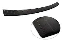 Захисна накладка заднього бампера для VW Tiguan II 2015-2020, FL2021-2024 (BLACK MAT нерж.сталь)