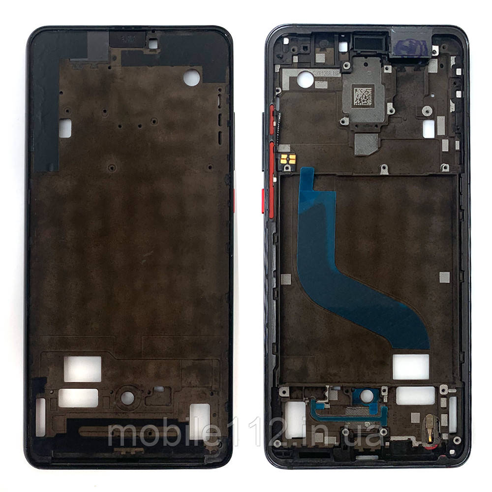 Рамка дисплея Xiaomi Mi 9T Mi 9T Pro, Redmi K20 K20 Pro чорна оригінал Китай