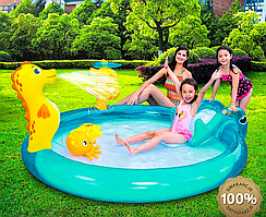 Надувний дитячий круглий Басейн 200x152x40 SunClub