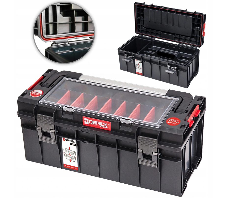 Професійна інструментальна скринька Qbrick System PRO 600 Expert (5901238250029)