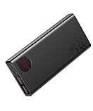 Потужний Повербанк 20000 mAh 22.5W Baseus Adaman Metal Digital Display Black (PPAD000101), фото 3
