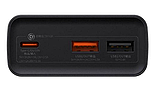 Потужний Повербанк 20000 mAh 30W Baseus Adaman Metal Digital Display Black (PPAD030001), фото 3