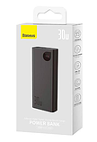 Потужний Повербанк 20000 mAh 30W Baseus Adaman Metal Digital Display Black (PPAD030001), фото 7