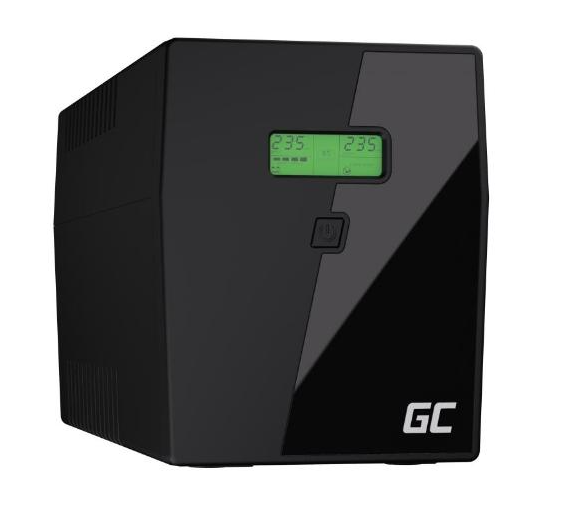 ДБЖ з чистою синусоїдою Green Cell 2000VA/1400W (UPS09)