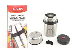 Термос для їжі та напоїв 1 л, металевий А Плюс