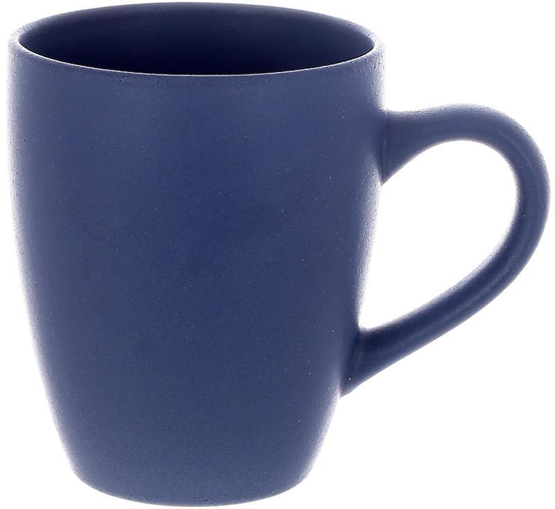 Набір 6 керамічних кухлів Scandi 350 мл, сині, фото 1