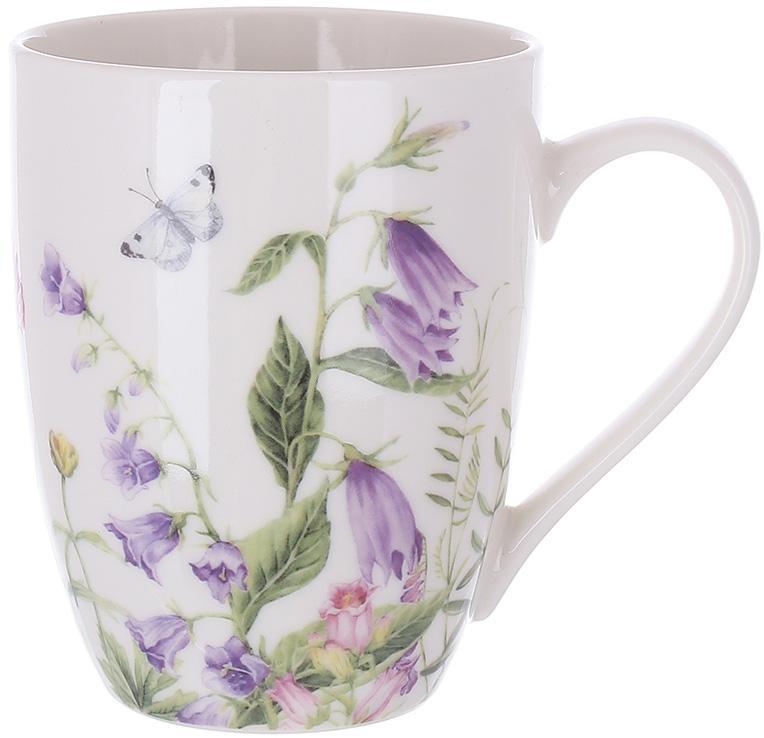 Набір 6 порцелянових кухлів (чашок) Floral 340 мл, фото 1