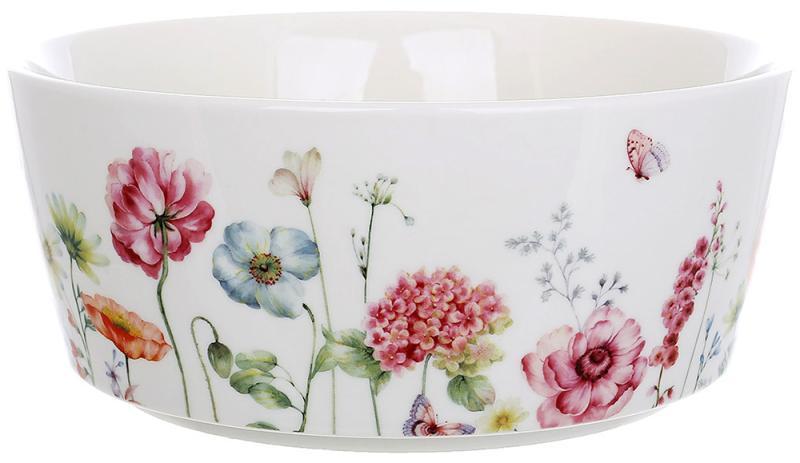 Набір 6 порцелянових салатників Flower Garden 1900 мл