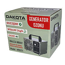 Озонатор повітря 24 000 мг/год з функцією таймера DAKOTA M90171, фото 6