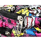 Сумка тканинна через плече різнокольорова бананка підліткова для хлопчика чоловіча, фото 4