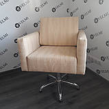 Крісло клієнта Dioni Перукарські крісла з гідравлічним регулюванням висоти VM809, фото 3