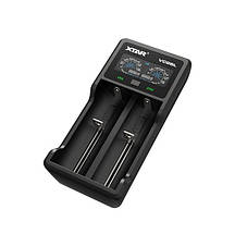 Універсальний зарядний пристрій XTAR VC2SL, Ni-Cd/Ni-Mh/Li-Ion, 2 канала, USB-C, LCD, Powerbank, Box, фото 4