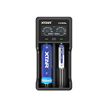 Універсальний зарядний пристрій XTAR VC2SL, Ni-Cd/Ni-Mh/Li-Ion, 2 канала, USB-C, LCD, Powerbank, Box, фото 5