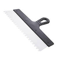 Шпатель Для Плитки 8 х 8 мм 350 мм INTERTOOL (KT-2358)