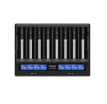Універсальний зарядний пристрій XTAR VC8S, Ni-Cd/Ni-Mh/Li-Ion, USB-C QC/12V, LCD індикатор, Box, фото 3