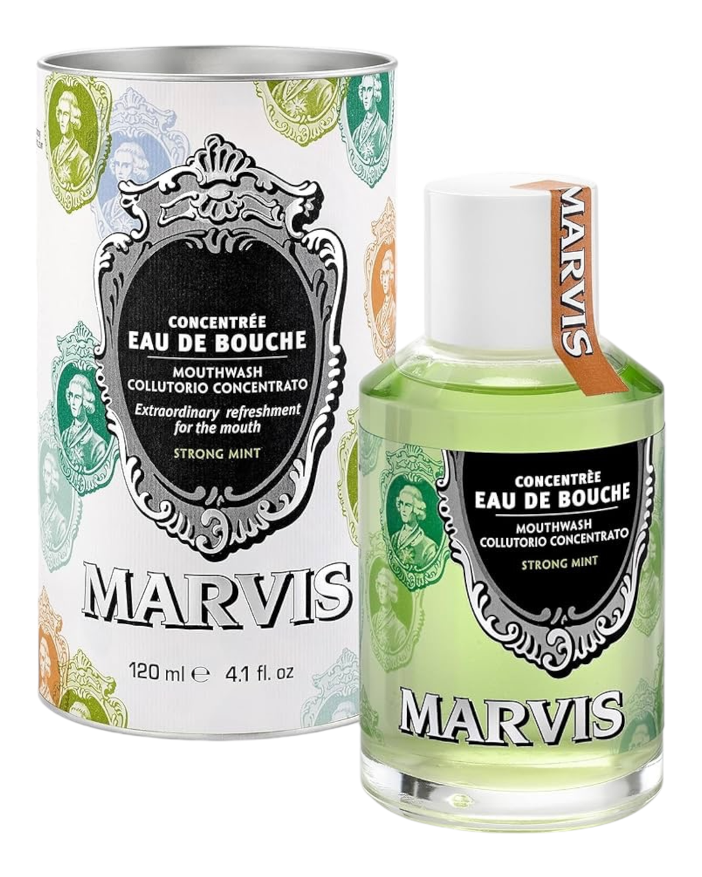 Marvis Concentrate Strong Mint Mouthwash Ополіскувач для порожнини рота "М'ята", фото 1