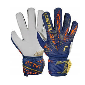 Воротарські рукавиці Reusch Attrakt Grip Junior 5472815-4410, Темно-синій, Розмір (EU) — 6.5