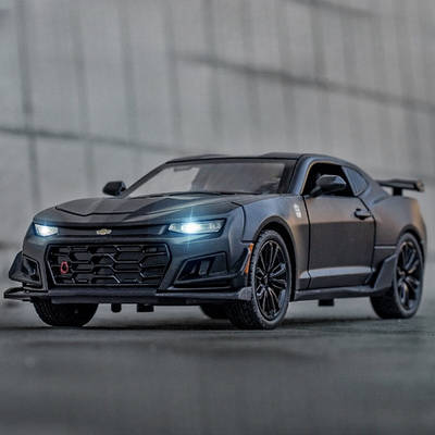 Інерційна металева модель машинки Chevrolet Camaro з деталізацією Колекційний автомобіль світло звук