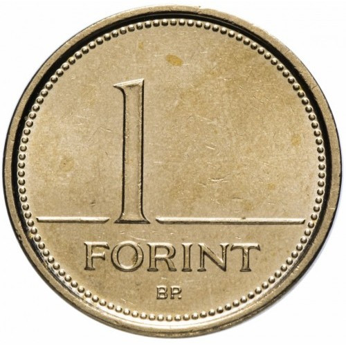 Монета Угорщини 1 форинт 1992-2008 рр., фото 1