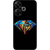 Силіконовий чохол бампер Epik для Xiaomi Redmi 13 4G з картинкою Діамант