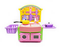 Набір 686С міні-кухня звук світло вмикається вода 7 предметів