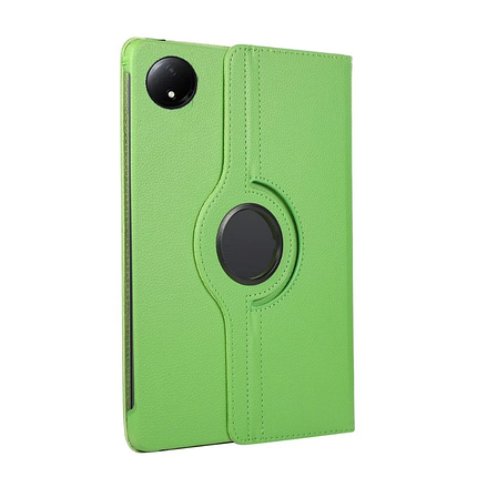 Шкіряний чохол книжка 360 на Xiaomi Redmi Pad SE 8.7" / зелений, фото 1