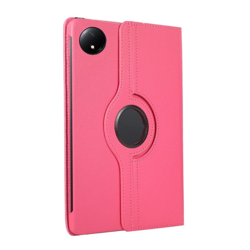 Шкіряний чохол книжка 360 на Xiaomi Redmi Pad SE 8.7" / малиновий