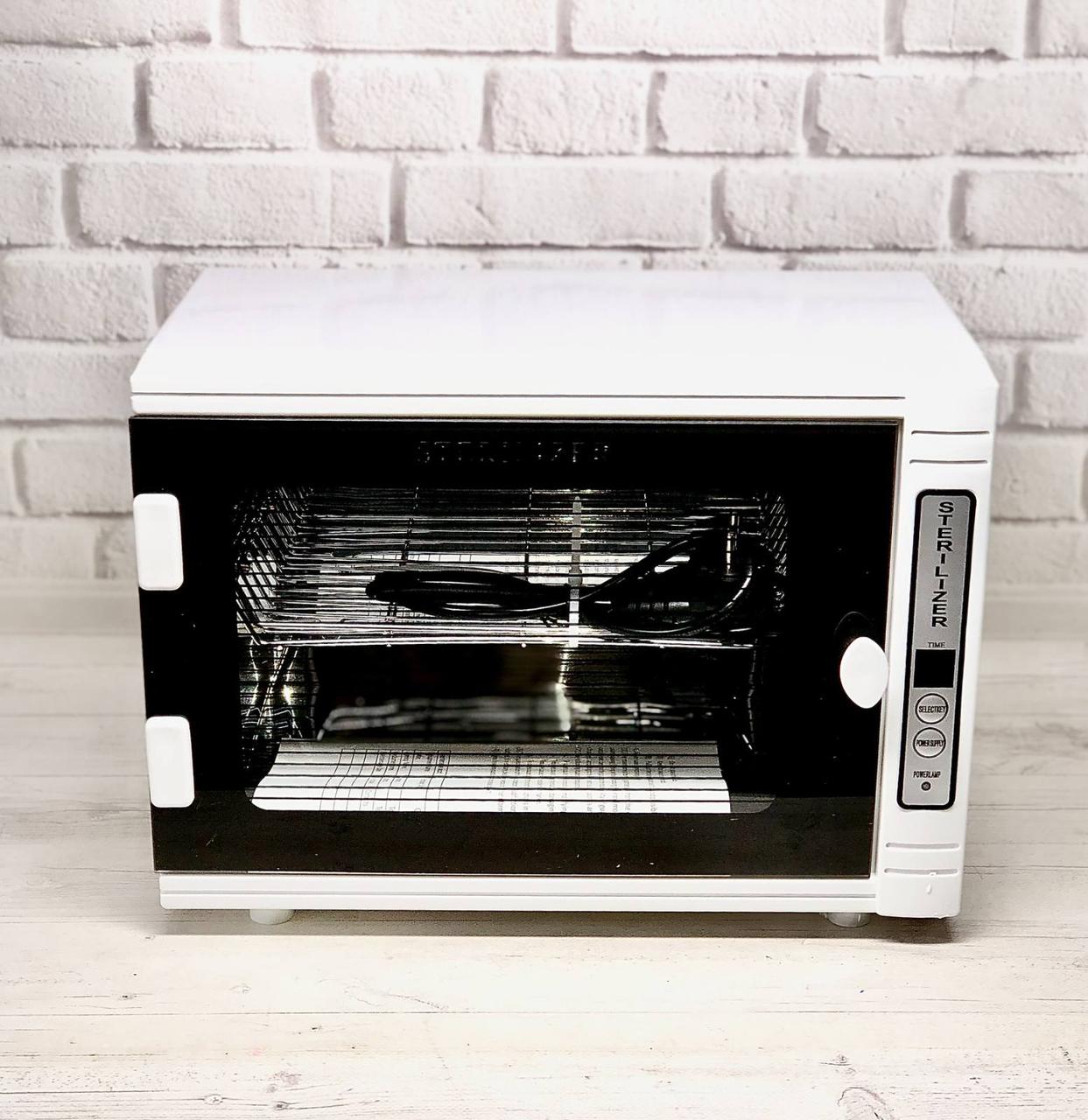 Ультрафіолетовий стерилізатор з таймером YRE 208А, білий, фото 1