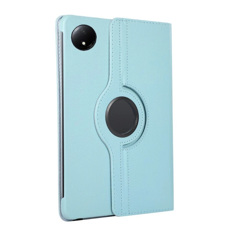 Шкіряний чохол книжка 360 на Xiaomi Redmi Pad SE 8.7" / блакитний