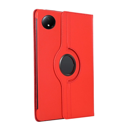 Шкіряний чохол-книжка 360 на Xiaomi Redmi Pad SE 8.7" / червоний, фото 1