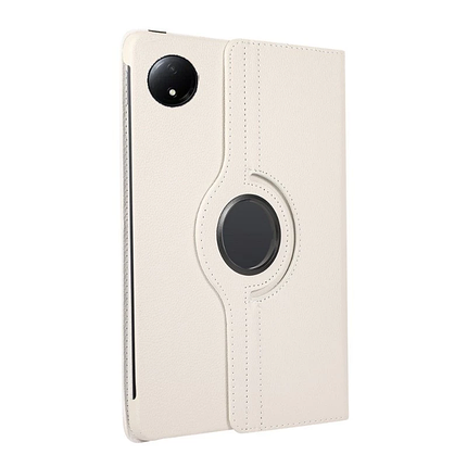 Шкіряний чохол книжка 360 на Xiaomi Redmi Pad SE 8.7" / білий, фото 1