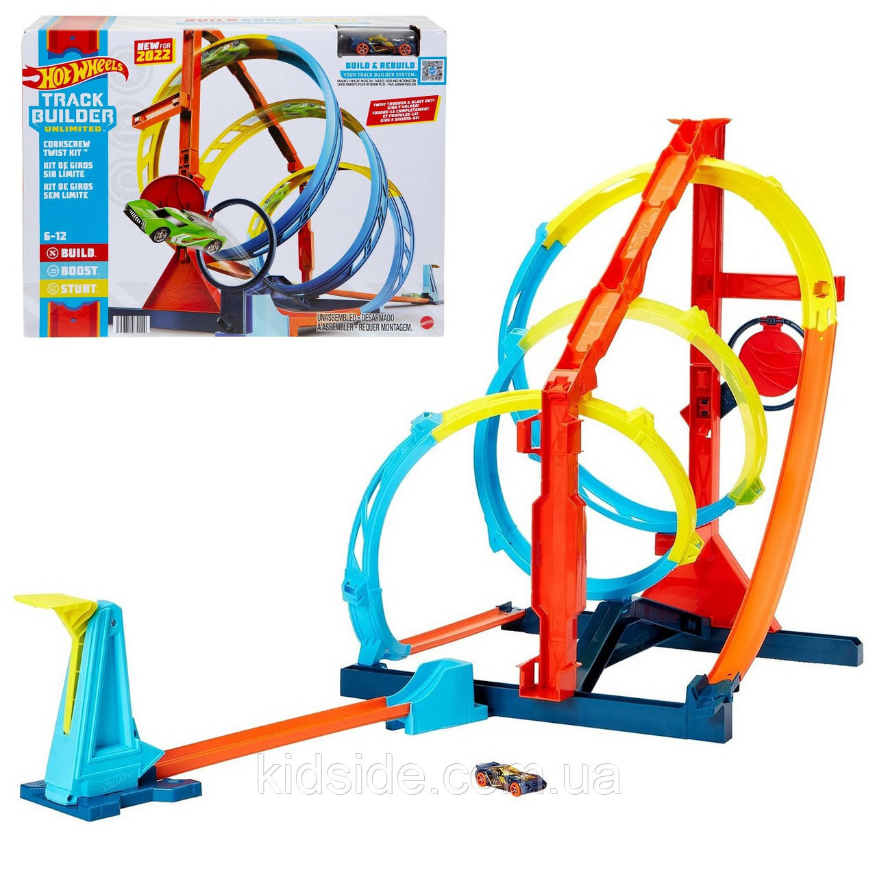 Hot Wheels HDX79 Трек Хот Вілс Епічна Спіраль